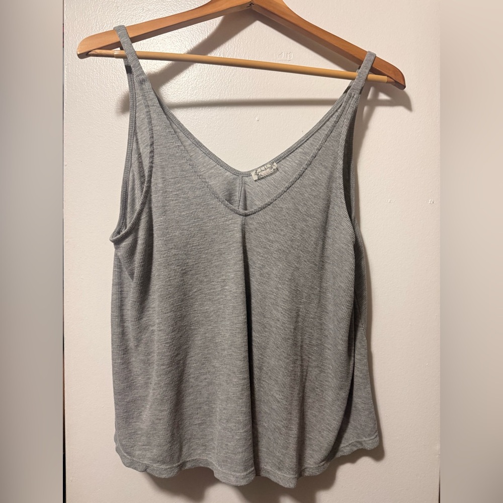Free People Gray Camisole Top